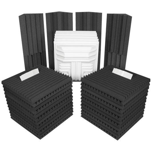 Auralex ROOMDLXPLUSCHA Deluxe Plus Roominator Kit (Charcoal) - 305broadcast