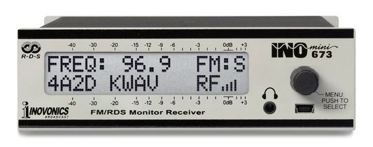 Inovonics 673 INOmini FM/RDS Monitor/Receiver - 305broadcast