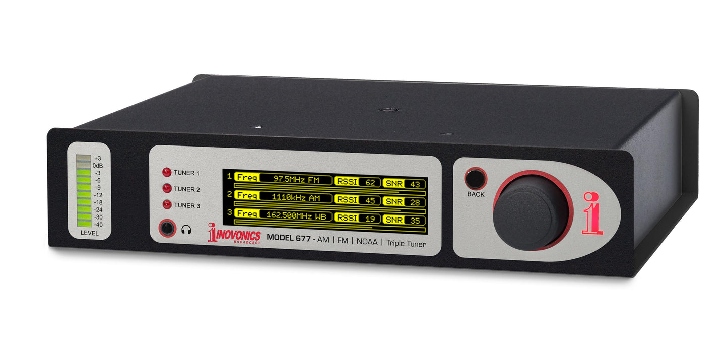 677 Triple Tuner for AM/FM/NOAA - 305broadcast
