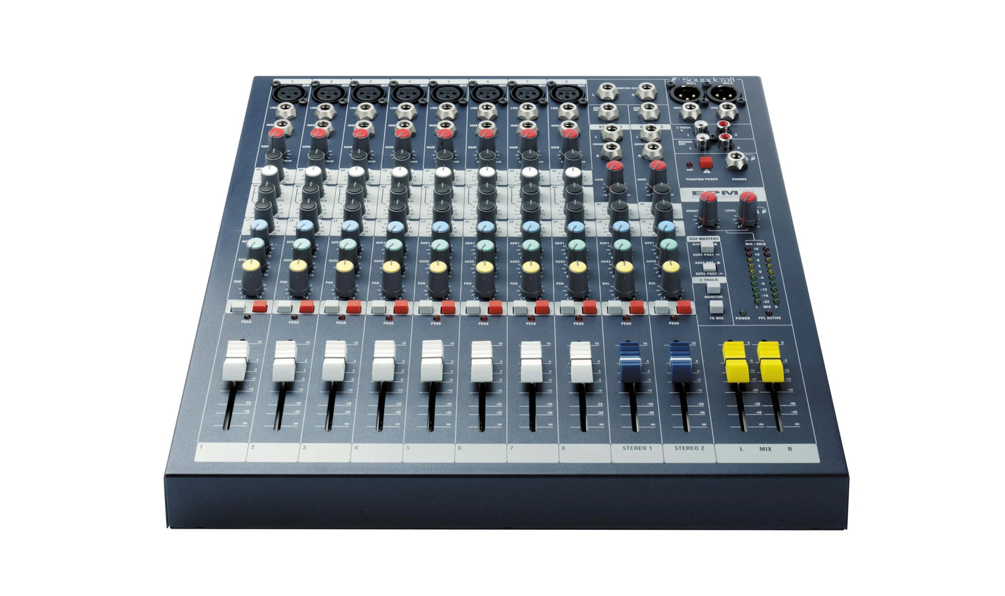 Soundcraft EPM8 High-Performance 8-channel Audio Mixer - 305broadcast
