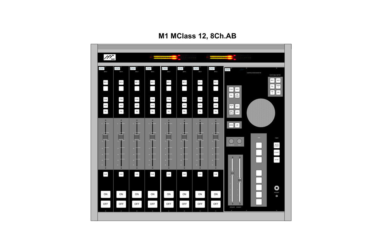 SAS M1 IP Audio Console - 305broadcast