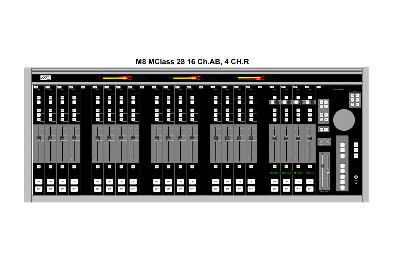 SAS M8 IP Audio Console - 305broadcast