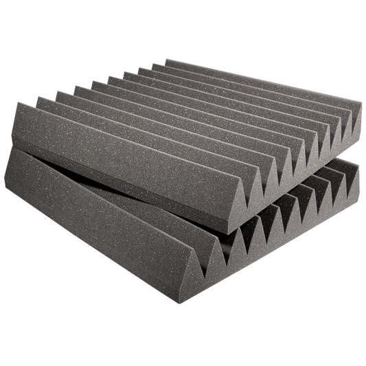 Auralex 1SF24CHA 1" Studiofoam Wedge (Charcoal) - 305broadcast