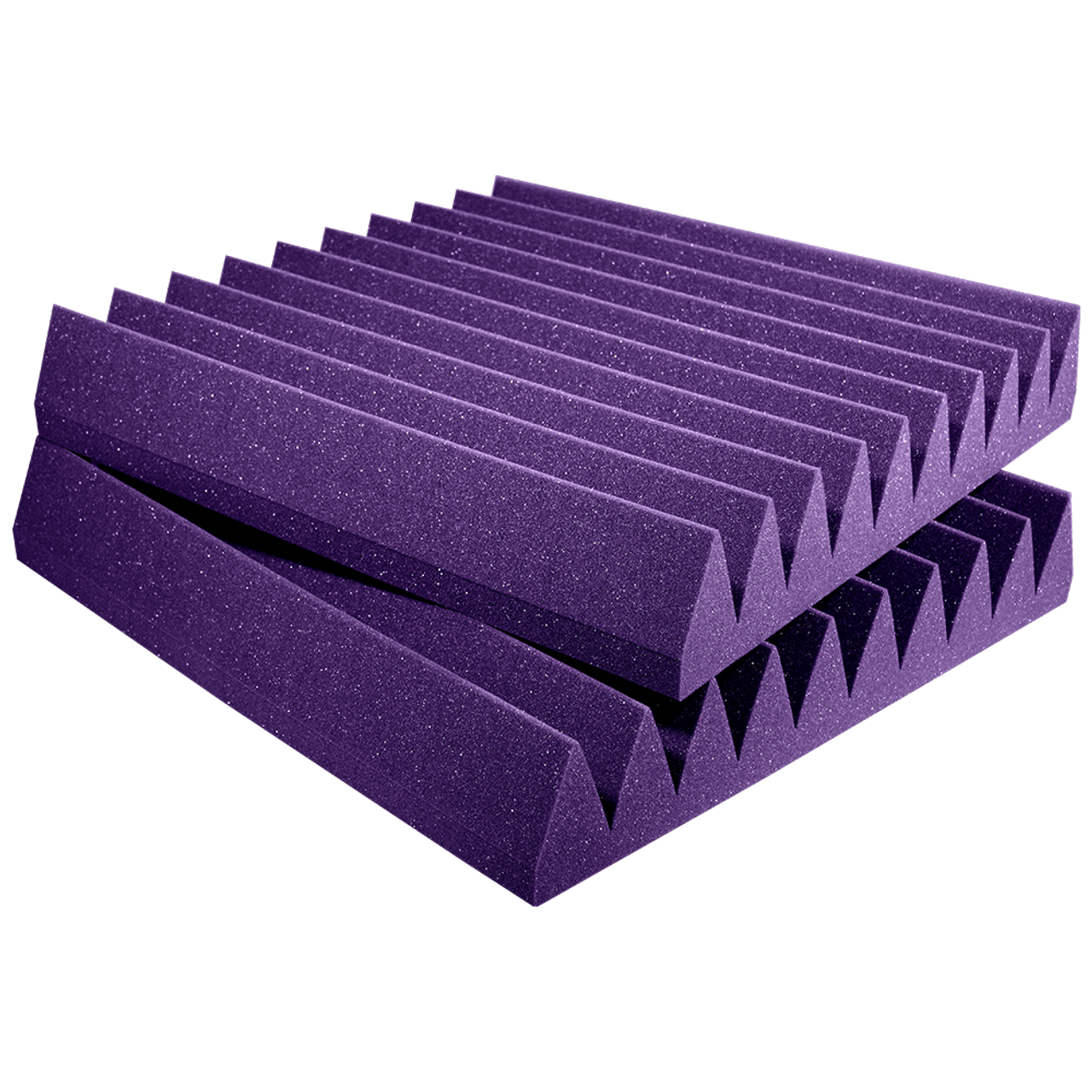 Auralex 1SF24PUR 1" Studiofoam Wedge (Purple) - 305broadcast