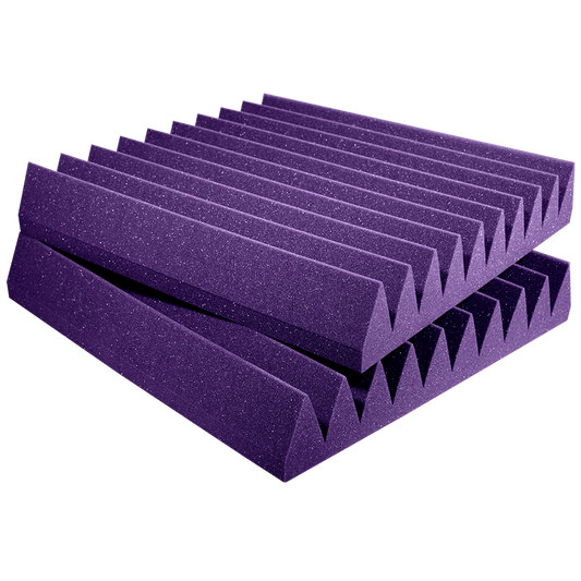 Auralex 1SF24PUR 1" Studiofoam Wedge (Purple) - 305broadcast