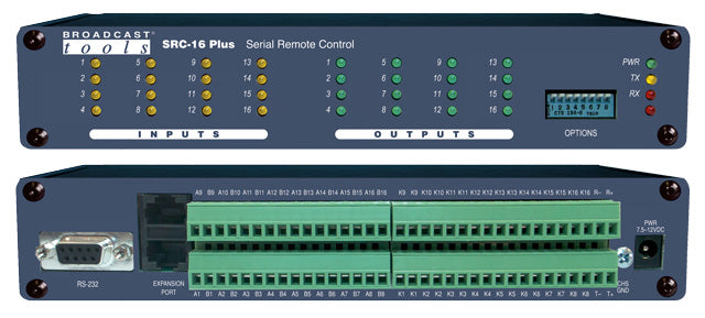 Broadcast Tools SRC-16 Plus – Serial GPIO Interface - 305broadcast