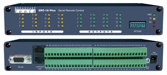 Broadcast Tools SRC-16 Plus – Serial GPIO Interface - 305broadcast