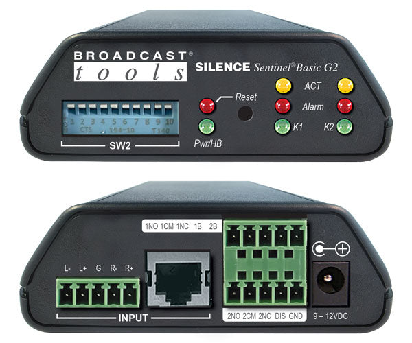 Broadcast Tools Silence Sentinel Basic G2 – Analog Silence Detector - 305broadcast