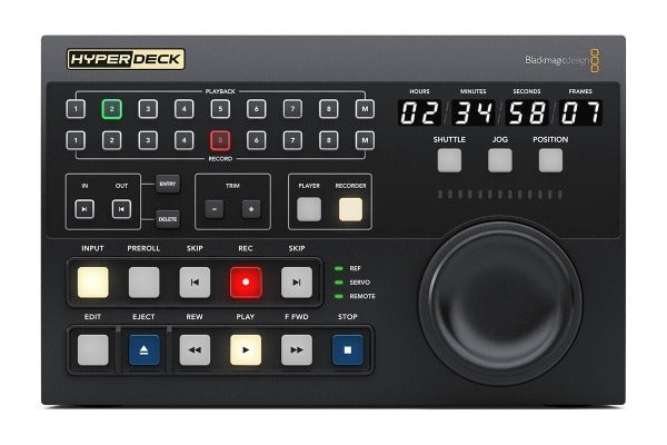 Blackmagic Design BMD-HYPERD/RSTEXCTR HyperDeck Extreme Control - 305broadcast