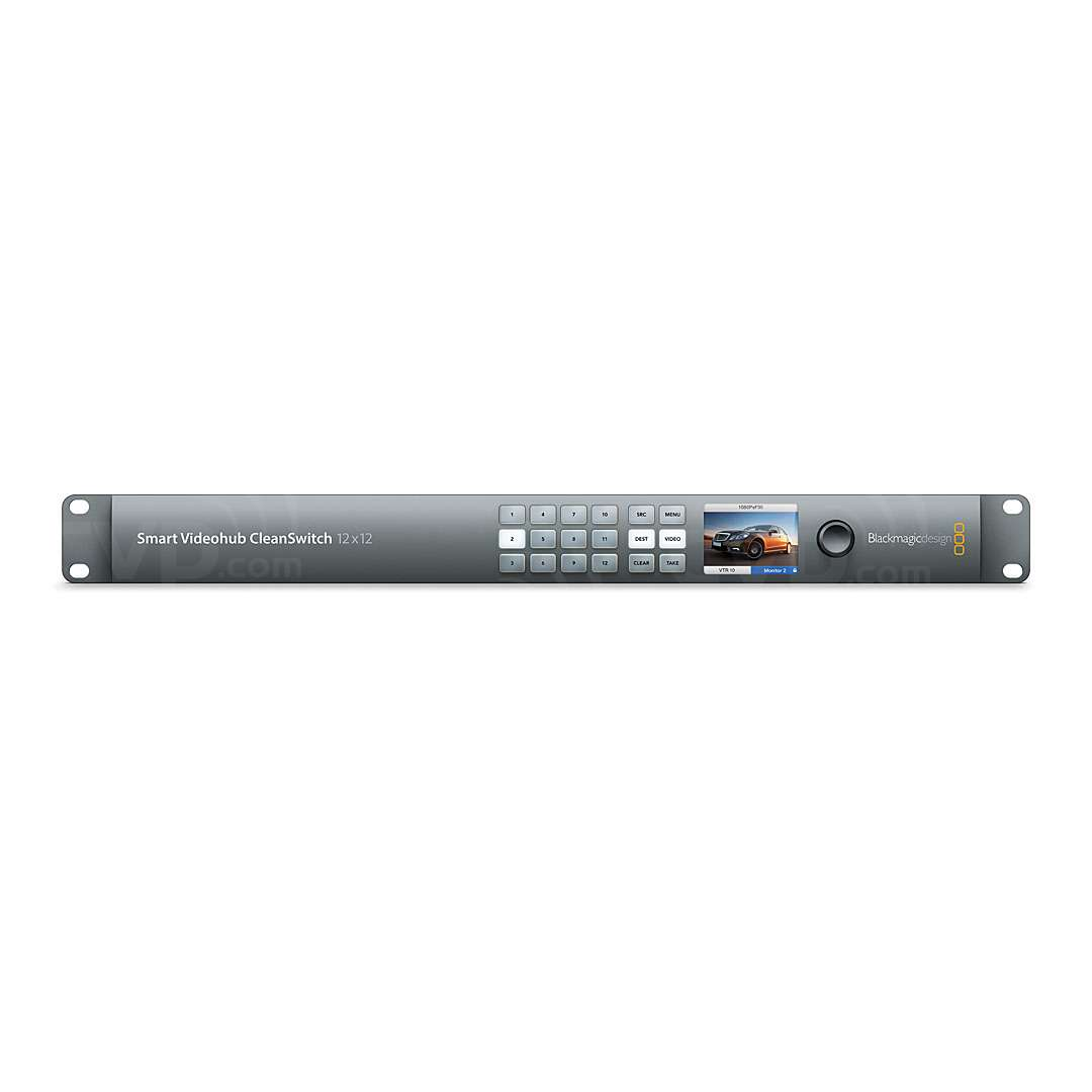 Blackmagic Design BMD-VHUBSMTCS6G1212 Smart Videohub CleanSwitch 12x12