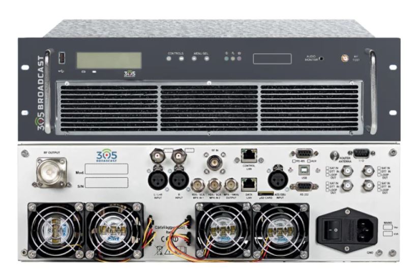 600 Watts Digital FM Transmitter - NEXT600 - 305broadcast