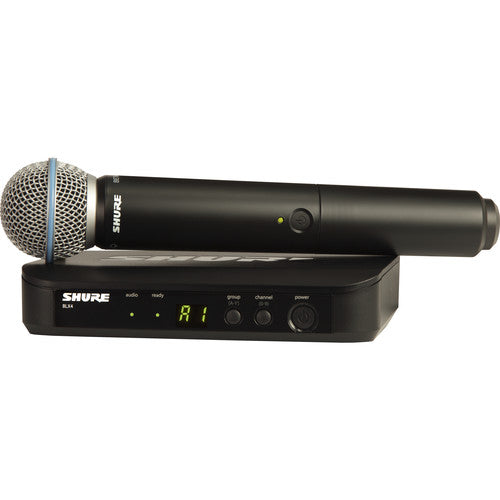 Shure BLX24/B58 H9 | BETA 58A Handheld Microphone Wireless System, H9 - 305broadcast