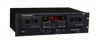 Tascam 202MKVII - Double Cassette Deck with USB Port - 305broadcast