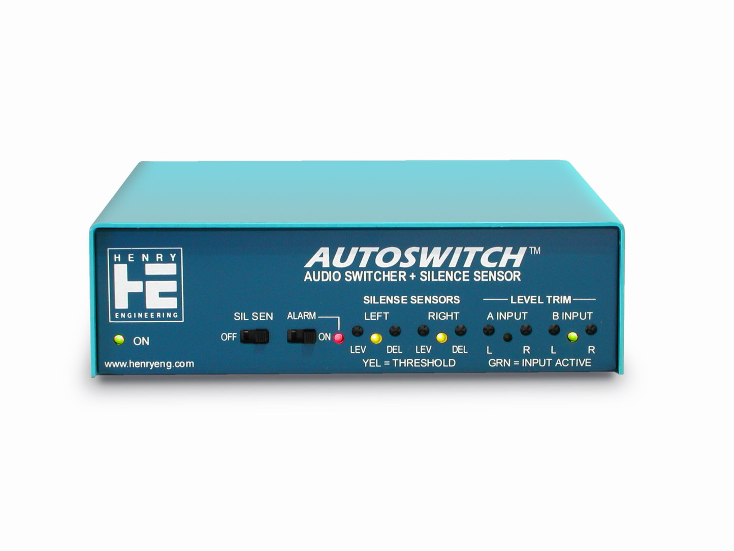 Henry Engineering AUTOSWITCH - AUDIO SWITCHER & SILENCE SENSOR - 305broadcast