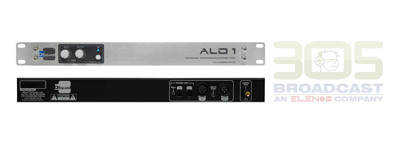 Telephone Hybrid 1 Line Passive ALO1 - 305broadcast