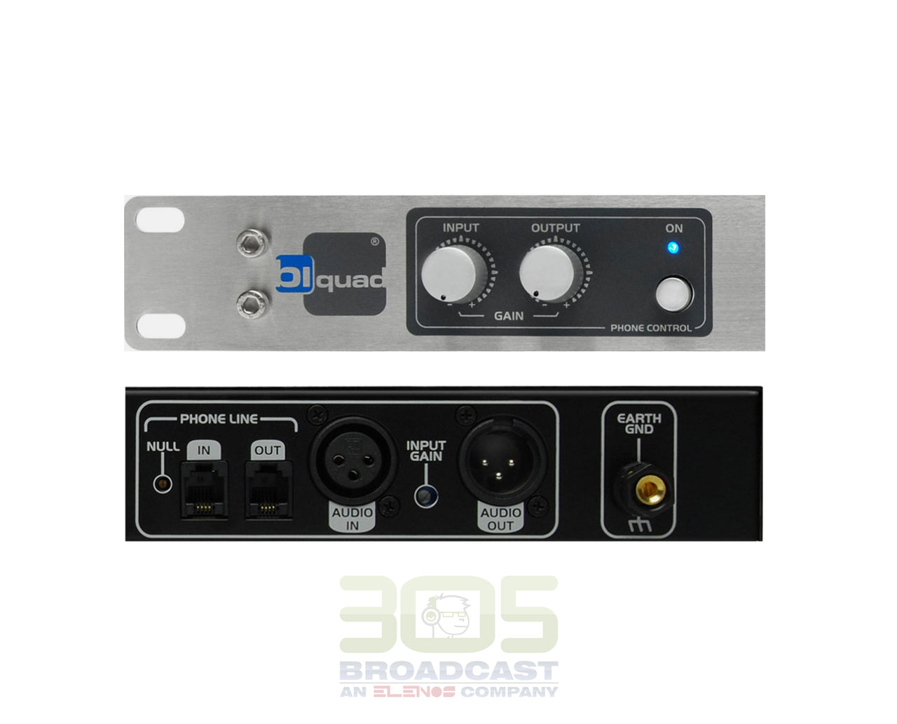 Telephone Hybrid 1 Line Passive ALO1 - 305broadcast