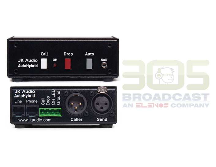 JK Audio Autohybrid Passive Telephone Audio Interface - 305broadcast