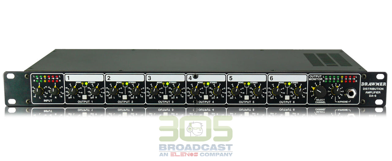 Drawmer DA6 - 305broadcast