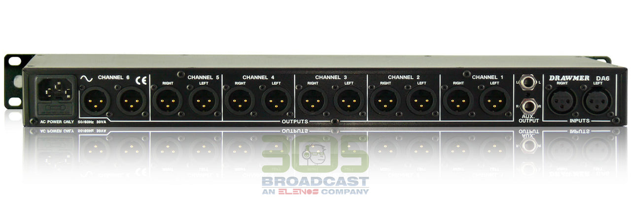 Drawmer DA6 - 305broadcast