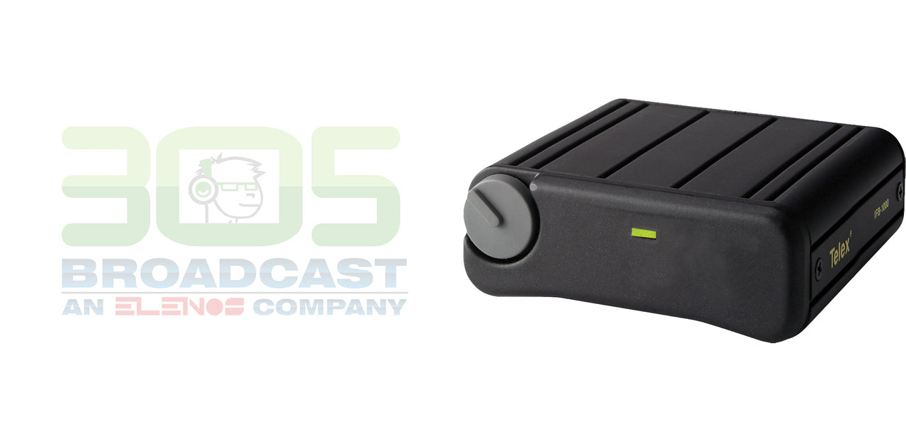 TELEX IFB-1000 Single-Channel Beltpack - 305broadcast