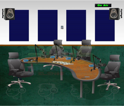 Talk Show Room Studio Basic Analog Package - 305broadcast