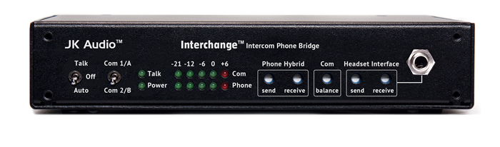 JK AUDIO Interchange Intercom Phone Brigde - 305broadcast