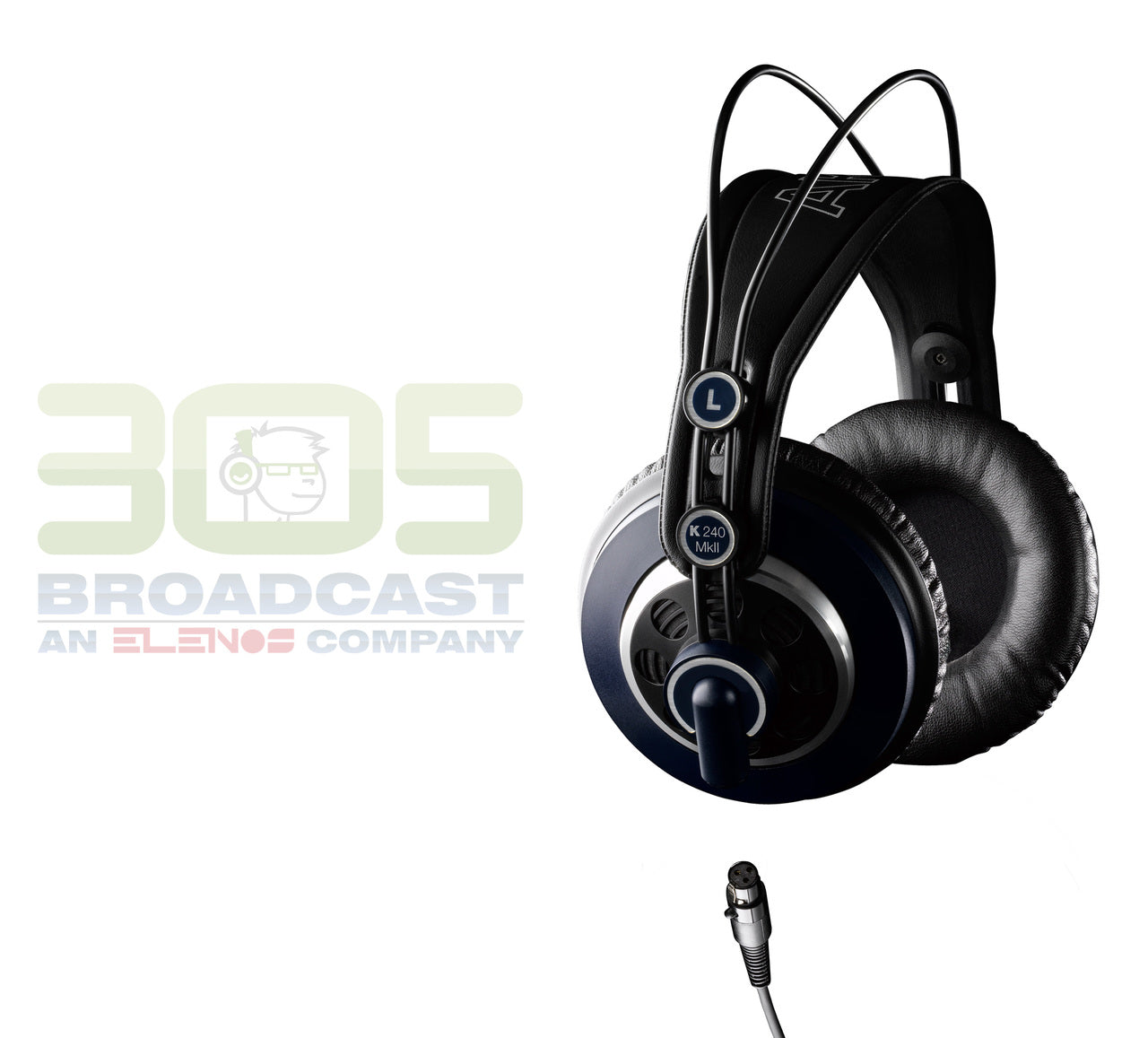 AKG K 240 MK II Stereo Studio Headphones - 305broadcast