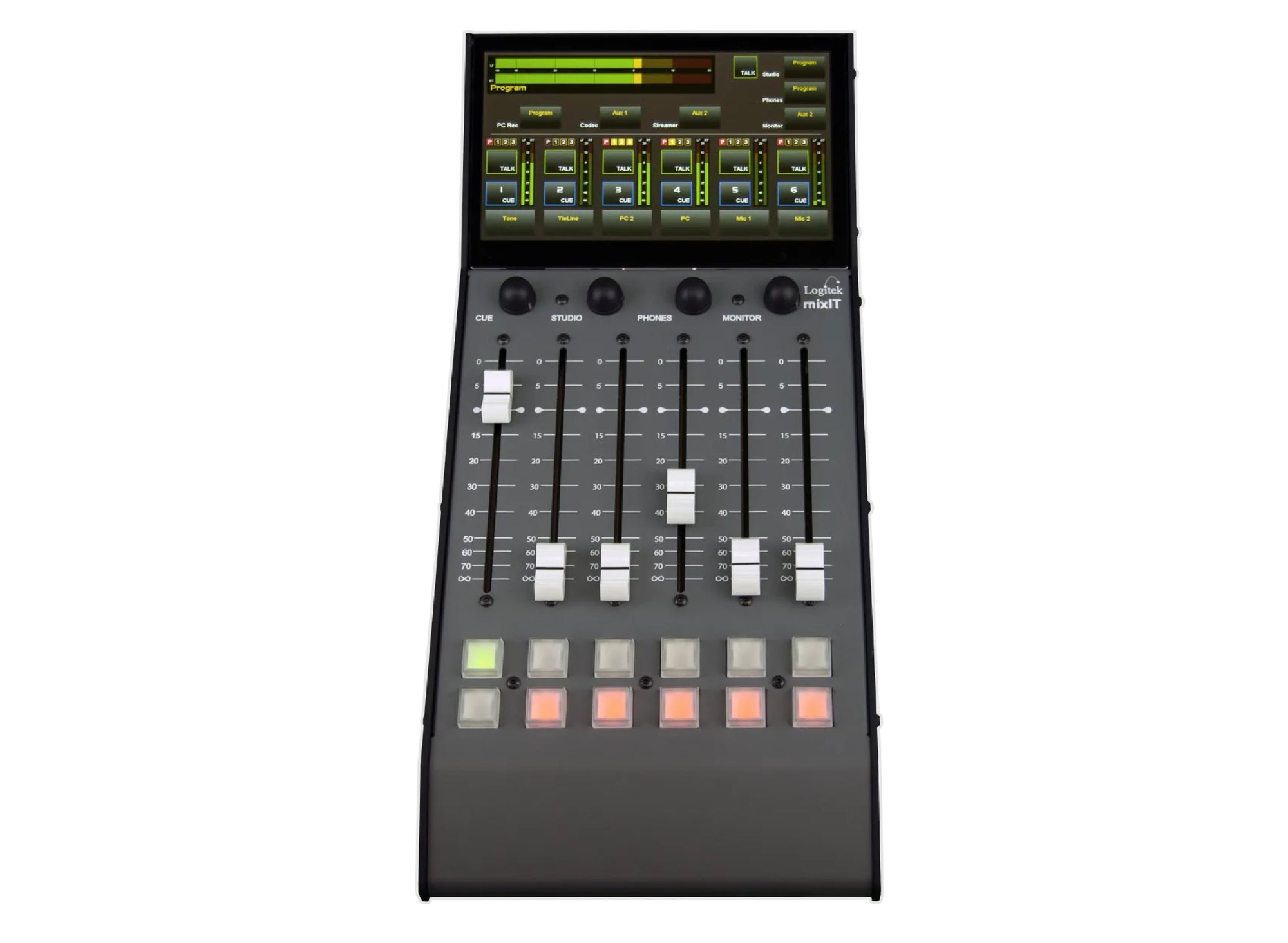 Logitek mixIT-6 with Jet67 - Networked Audio Console