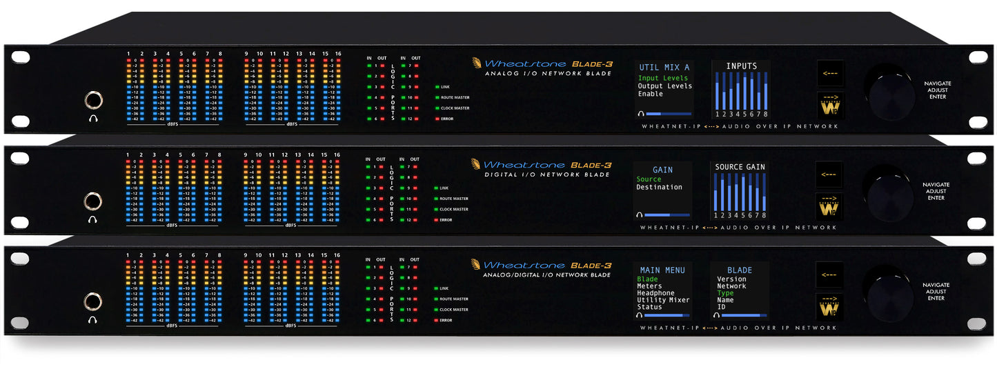 Wheatstone L-Series and L-Series-EQ - On Air console - 305broadcast