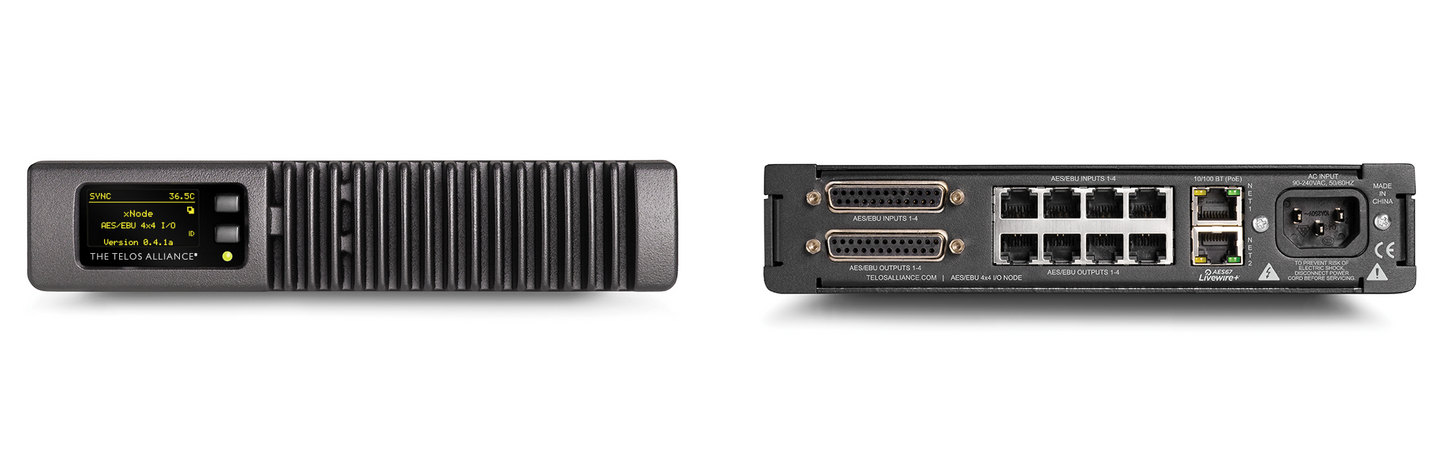 Telos Alliance - xNode IP-Audio Interfaces - 305broadcast