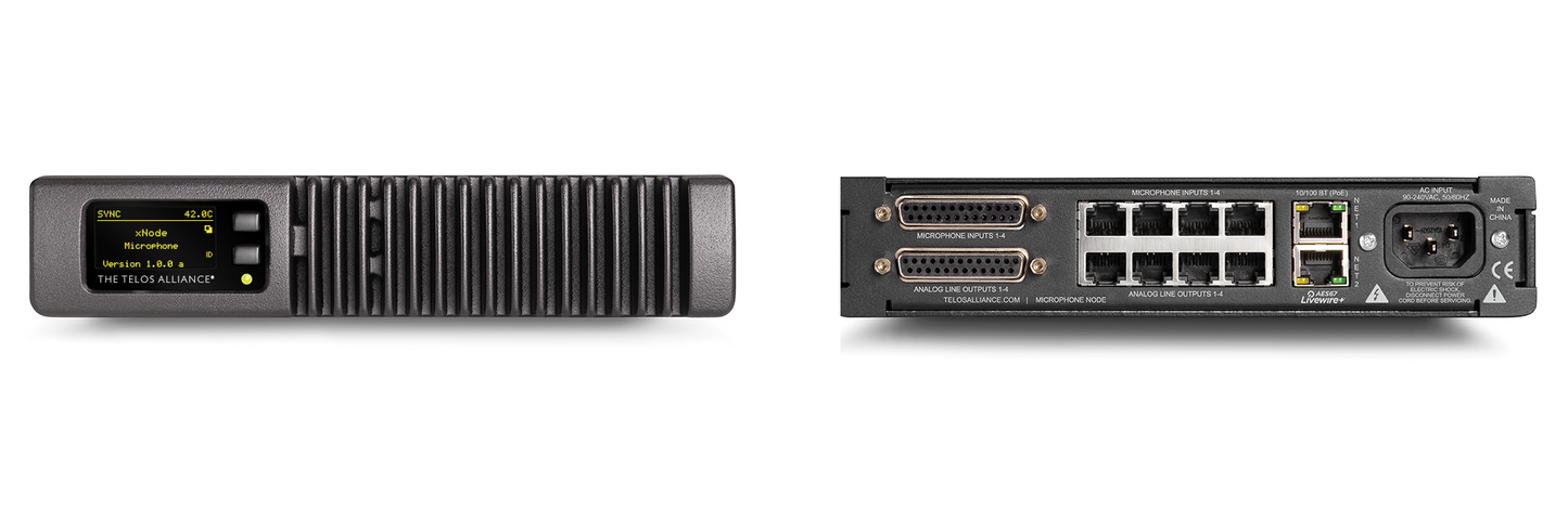 Telos Alliance - xNode IP-Audio Interfaces - 305broadcast