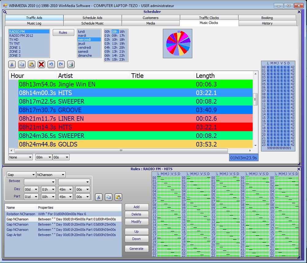 WinMedia Music Scheduling - 305broadcast