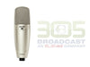 Shure KSM44A/SL Multi-Pattern Large Dual-Diaphragm Side-Address Condenser Studio Microphone - 305broadcast