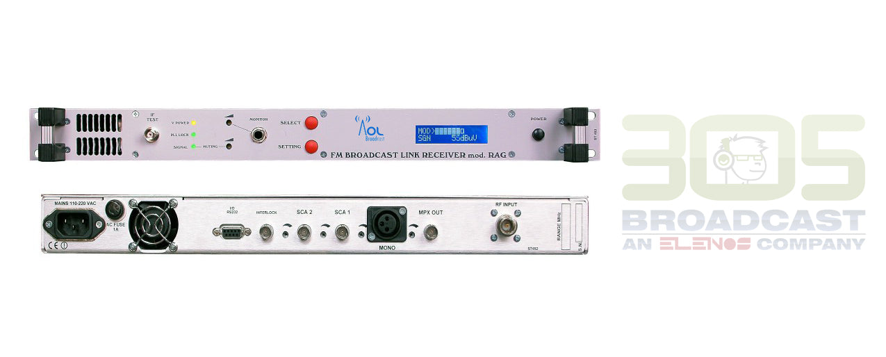 FM Re-Broadcast Receiver - 305broadcast