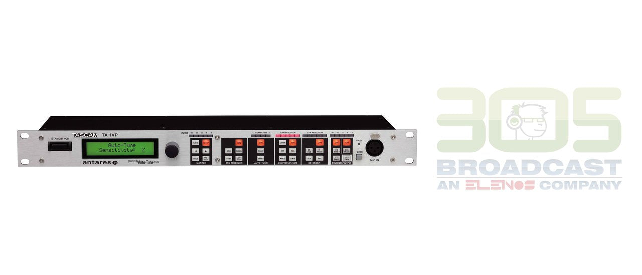 Tascam TA-1VP - Antares Auto-Tune Vocal Processor - 305broadcast