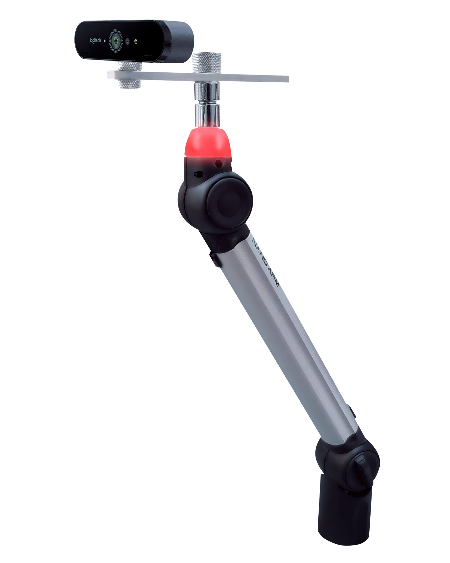 BIQUAD MICROPHONE NANO ARM (with or without ON AIR LIGHT) Two color (BLACK AND GREY) Three different sizes