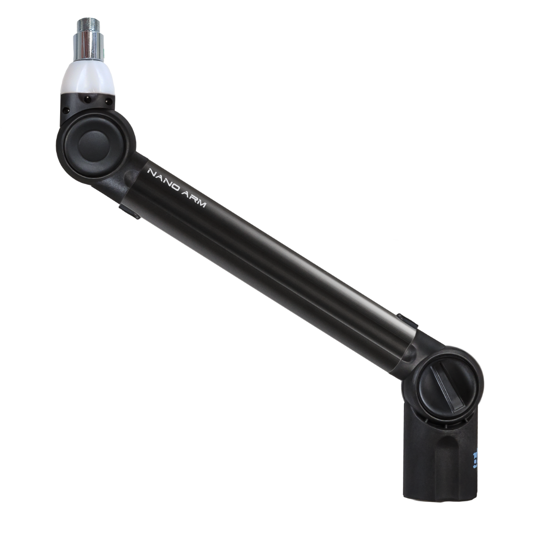 BIQUAD MICROPHONE NANO ARM (with or without ON AIR LIGHT) Two color (BLACK AND GREY) Three different sizes