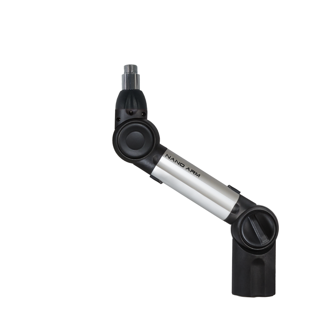 BIQUAD MICROPHONE NANO ARM (with or without ON AIR LIGHT) Two color (BLACK AND GREY) Three different sizes