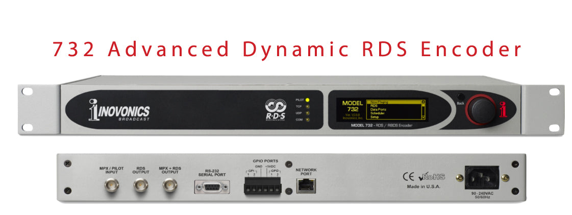 Inovonics 732 -Advanced Dynamic RDS Encoder