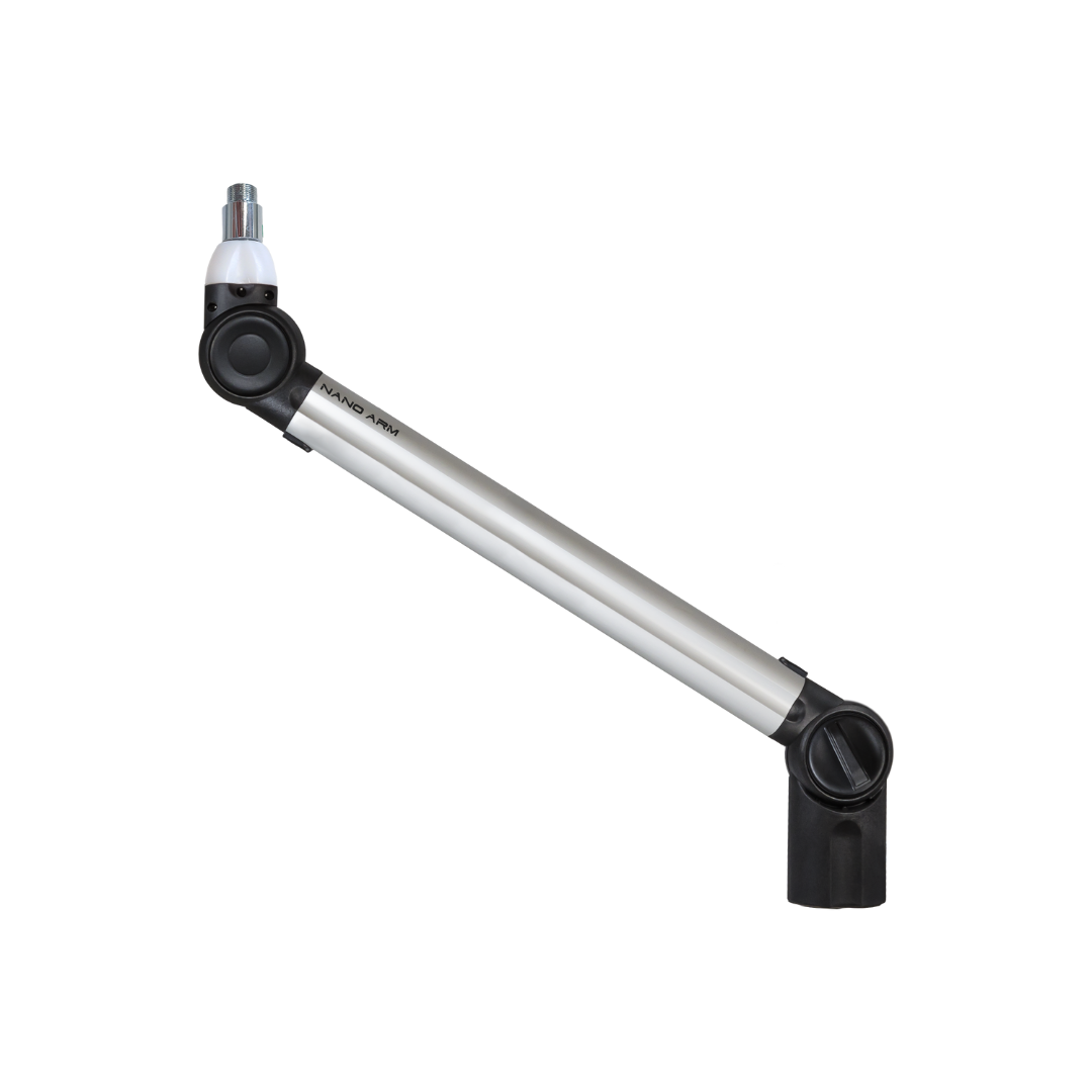 BIQUAD MICROPHONE NANO ARM (with or without ON AIR LIGHT) Two color (BLACK AND GREY) Three different sizes
