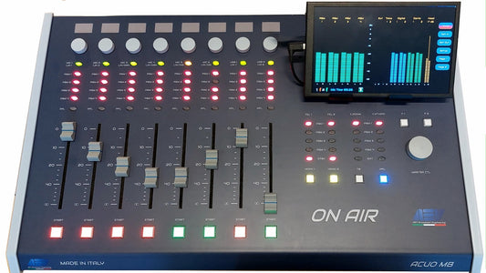 ACUO MB  OnAir broadcast digital expandible audio console - 305broadcast