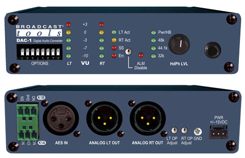 Broadcast Tools DAC-1 – Digital Audio Converter