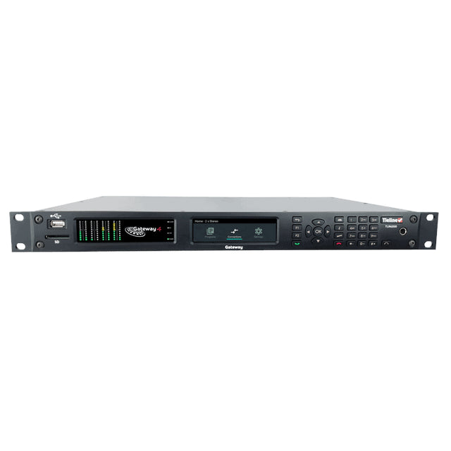Tieline GATEWAY-16 with WheatNet 16 CH DSP-based 1RU IP codec with WheatnetIP - 305broadcast