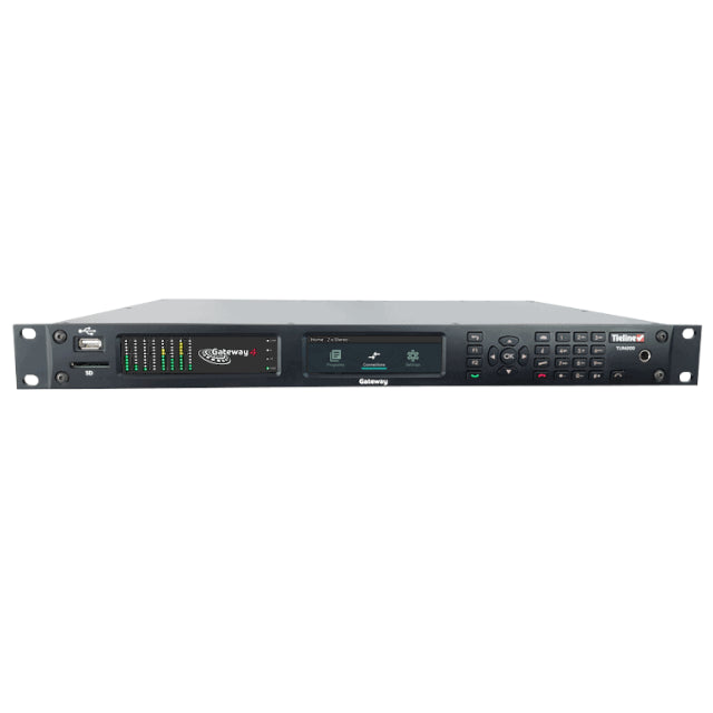 Tieline GATEWAY-4D TLR6200-4D 4 CH DSP-based 1RU IP codec with Dante - 305broadcast