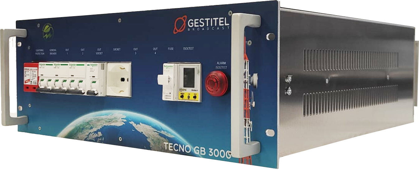 Electrical protection systems for TV and Radio Broadcast Equipment Monophase / Tecno GB Gestitel - 305broadcast