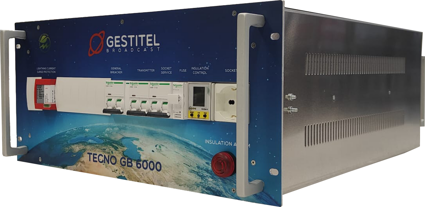 Electrical protection systems for TV and Radio Broadcast Equipment Monophase / Tecno GB Gestitel - 305broadcast