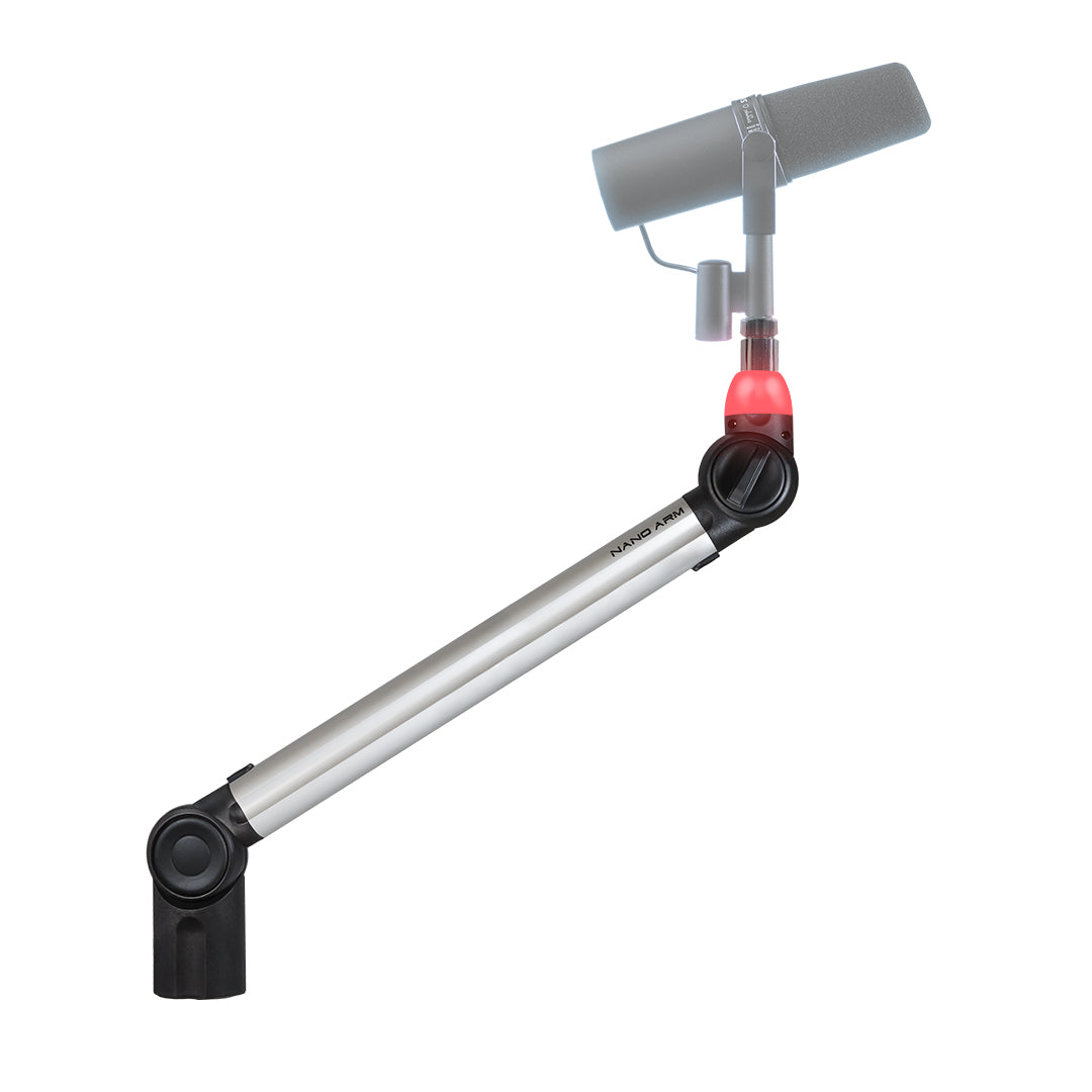 BIQUAD MICROPHONE NANO ARM (with or without ON AIR LIGHT) Two color (BLACK AND GREY) Three different sizes