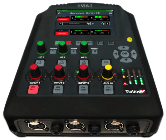 Tieline ViA Field Portable Audio Codec - 305broadcast