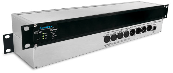 Sonifex AVN-AIO4 4 Input, 4 Output Dante® Interface, PoE