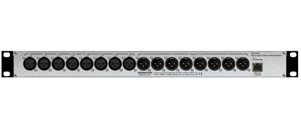 Sonifex AVN-AIO8 8 Input, 8 Output Dante® Interface, PoE